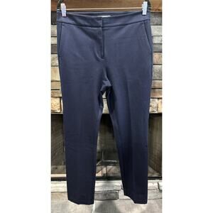 Women’s BODEN Navy Blue Flat Front Ankle Pants Size 10 R *D3